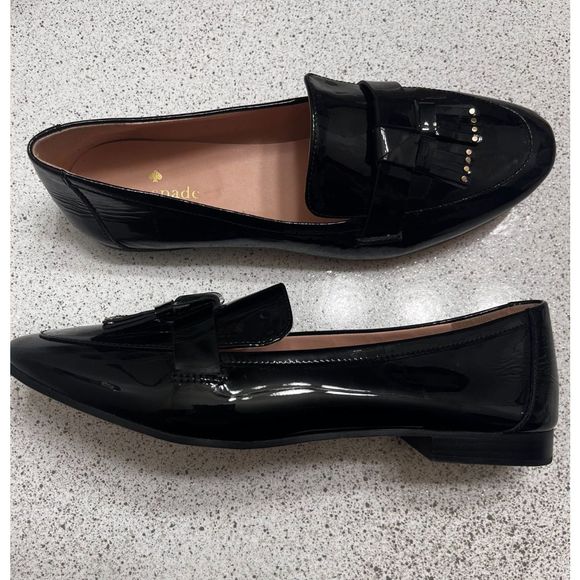 Kate Spade Black Loafers - Picture 4 of 8